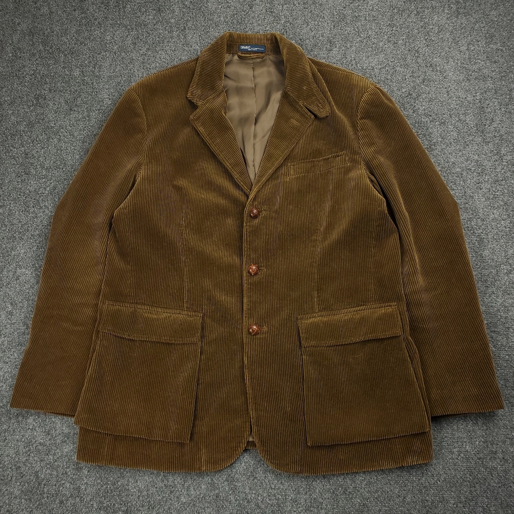Polo by Ralph Lauren Brown Corduroy Blazer